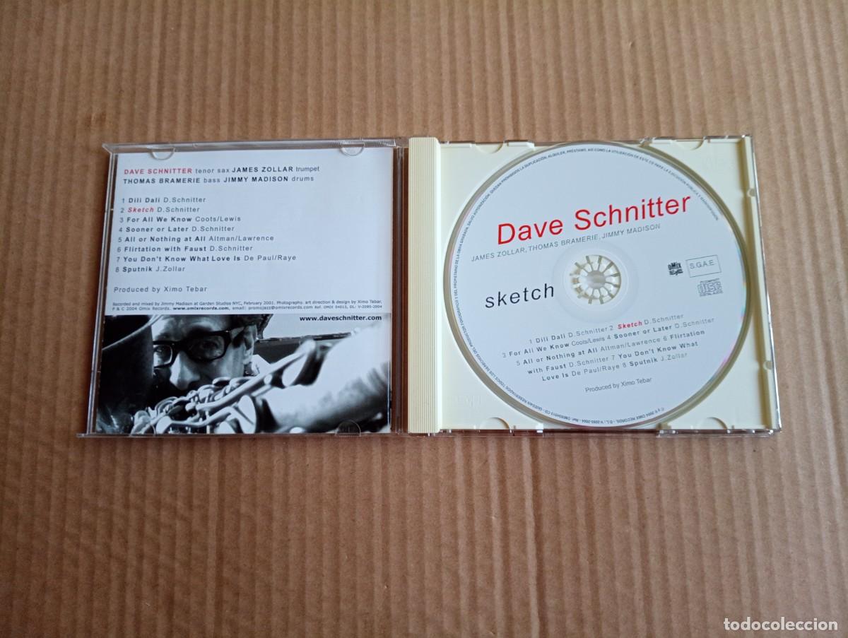 CDs de m&uacute;sica: DAVE SCHNITTER - SKETCH CD 2004 JAZZ - Foto 2