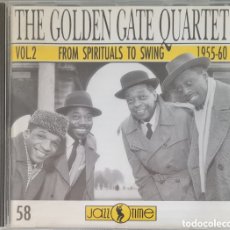 CDs de Música: CD - THE GOLDEN GATE QUARTET - SPIRITUALS TO SWING 1955-60 - 1992