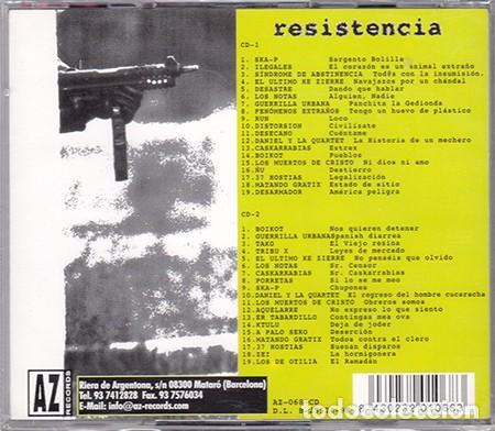 CDs de m&uacute;sica: Various - Resistencia (2xCD, Comp) *Precintado* - Foto 4