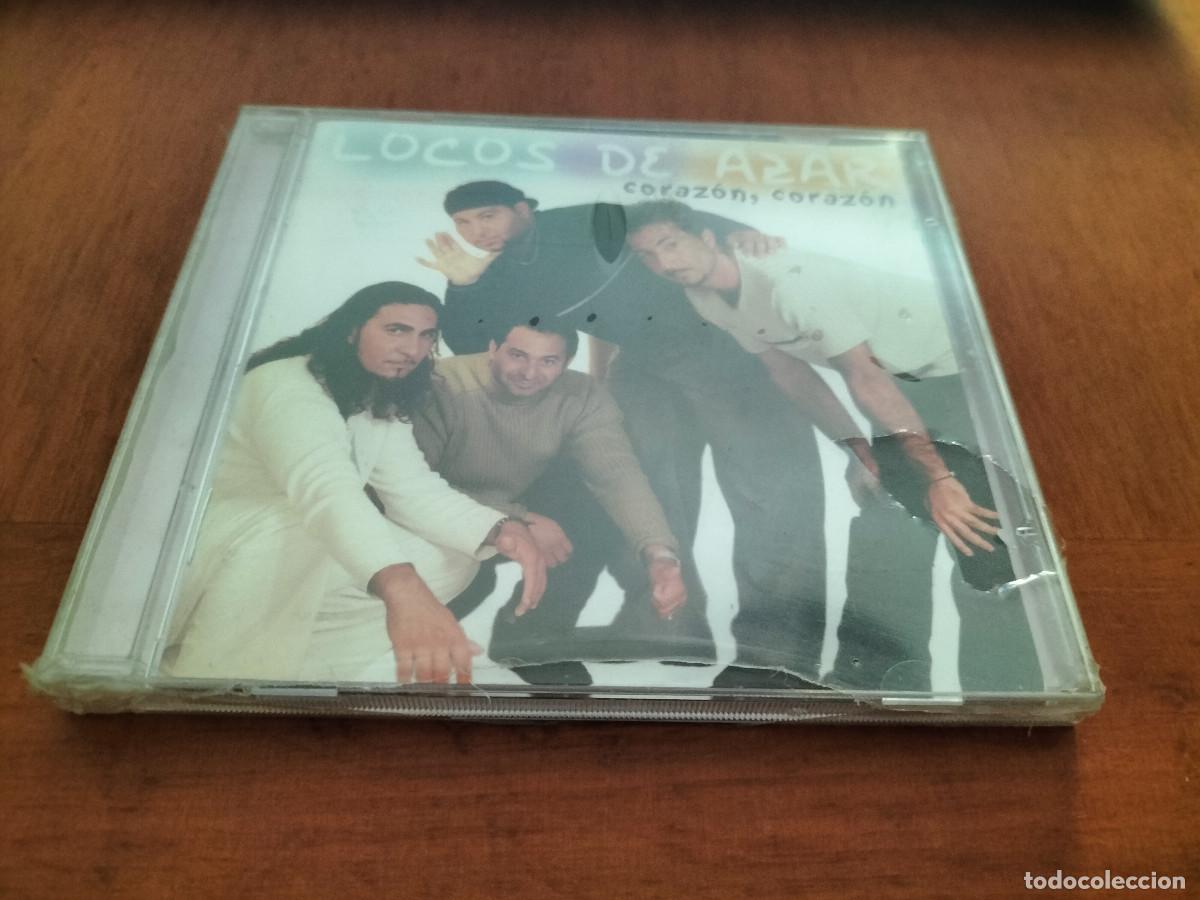 CDs de m&uacute;sica: LOCOS DE AZAR. CORAZ&Oacute;N, CORAZ&Oacute;N. CD PRECINTADO. SIN ABRIR - Foto 1