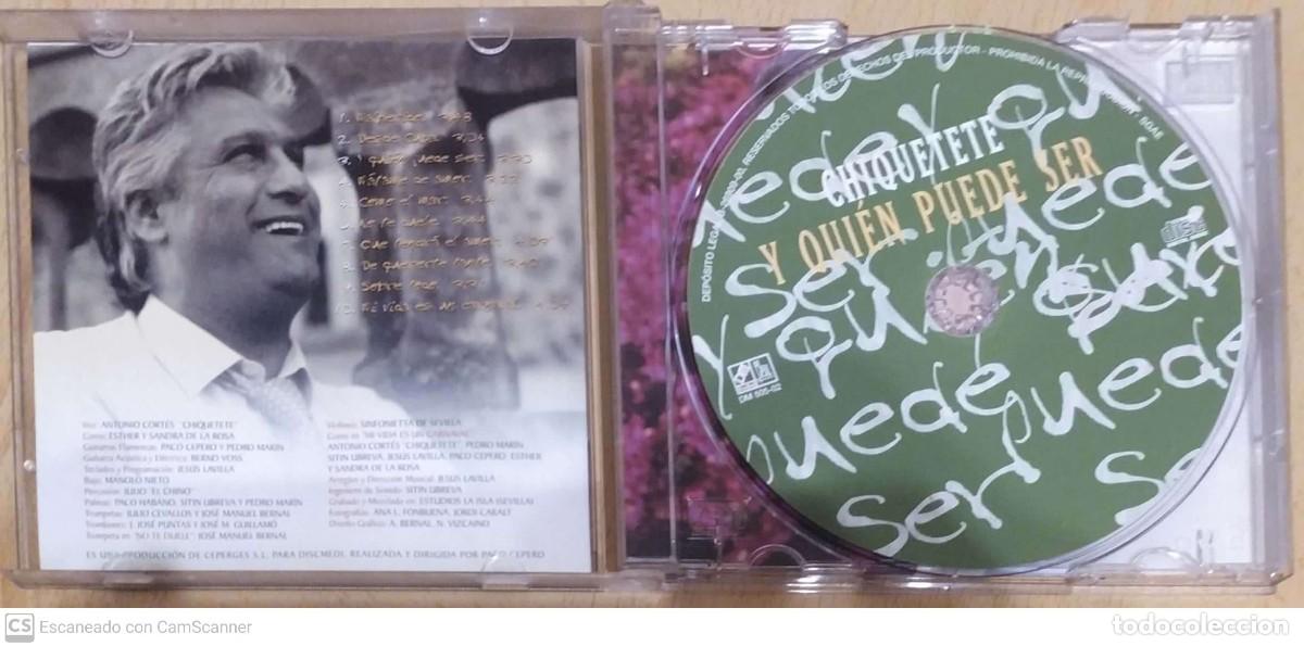 CDs de m&uacute;sica: CHIQUETETE (Y QUIEN PUEDE SER) CD 2000 - Foto 3