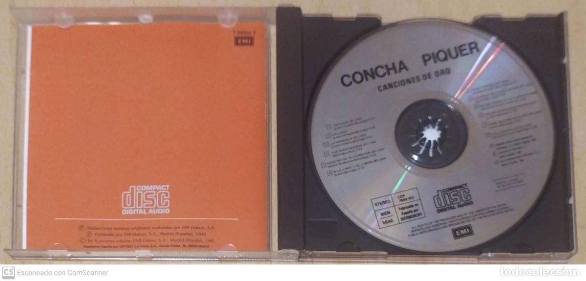 CDs de m&uacute;sica: CONCHA PIQUER (CANCIONES DE ORO) CD 1990 - Foto 3
