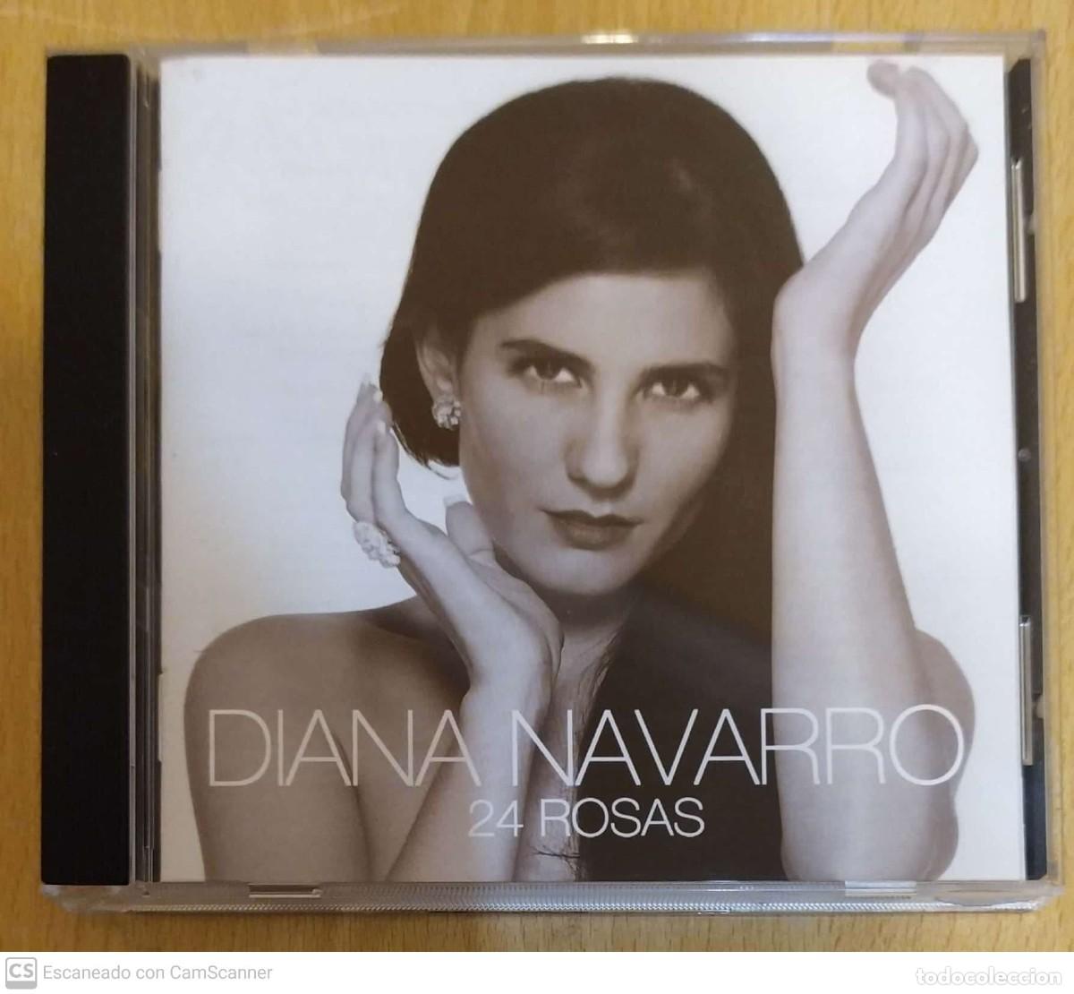 CDs de m&uacute;sica: DIANA NAVARRO (24 ROSAS) CD 2007 - Foto 1