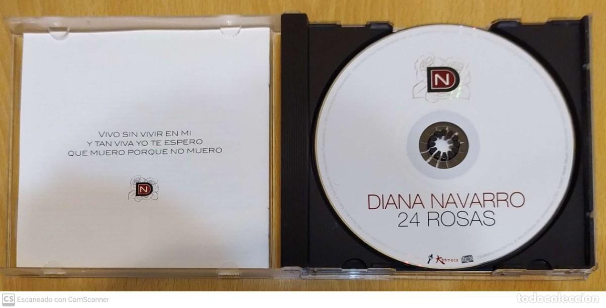 CDs de m&uacute;sica: DIANA NAVARRO (24 ROSAS) CD 2007 - Foto 3