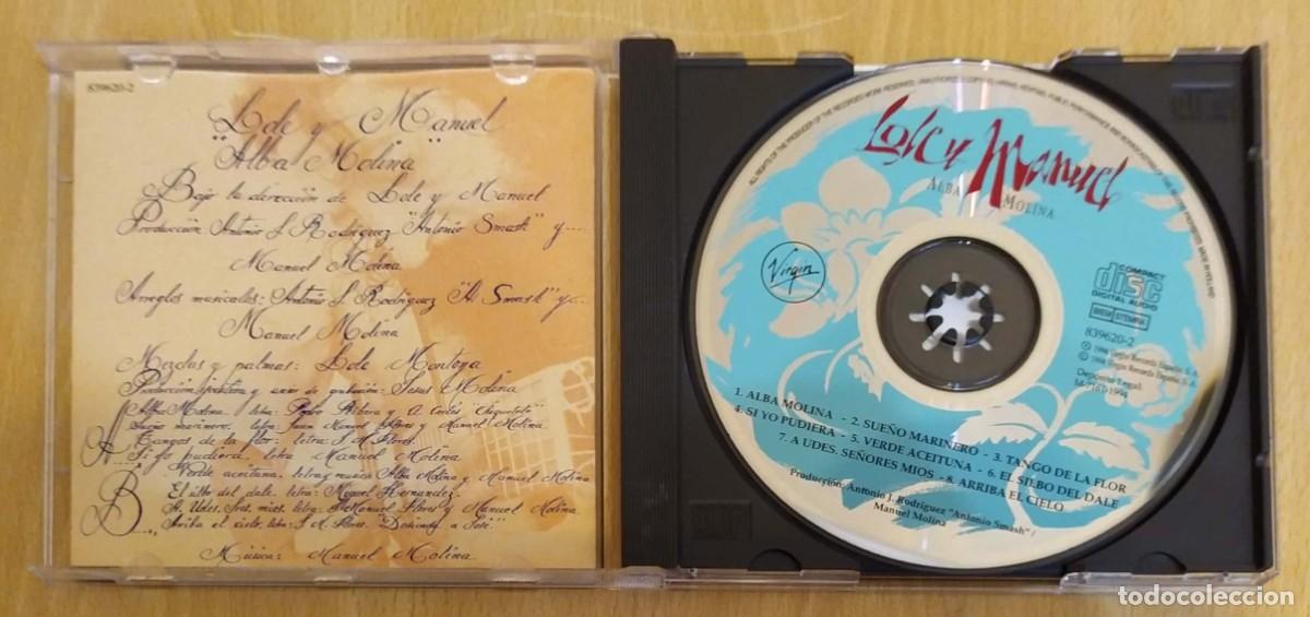 CDs de m&uacute;sica: LOLE Y MANUEL (ALBA MOLINA) CD 1994 - Foto 3