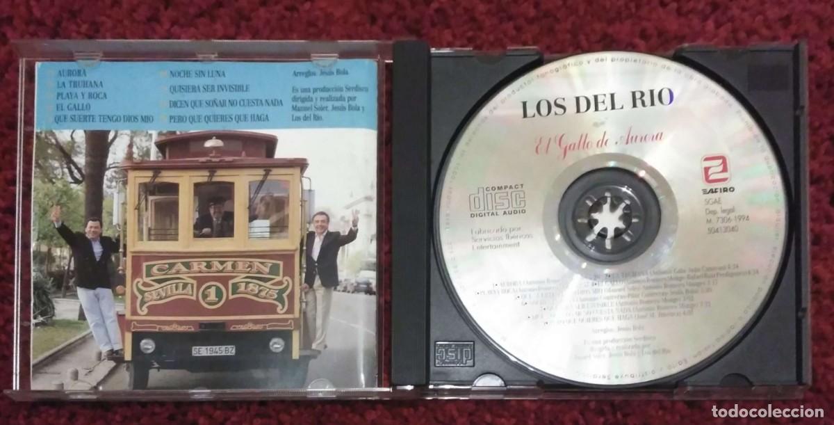 CDs de m&uacute;sica: LOS DEL RIO (EL GALLO DE AURORA) CD 1994 - Foto 3