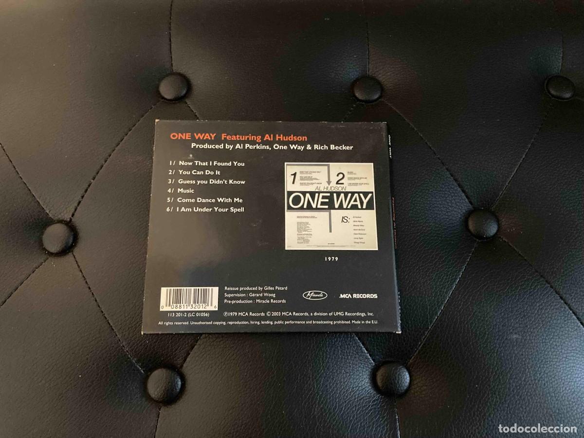 CDs de m&uacute;sica: CD. One Way. Featuring Al Hudson - Foto 3