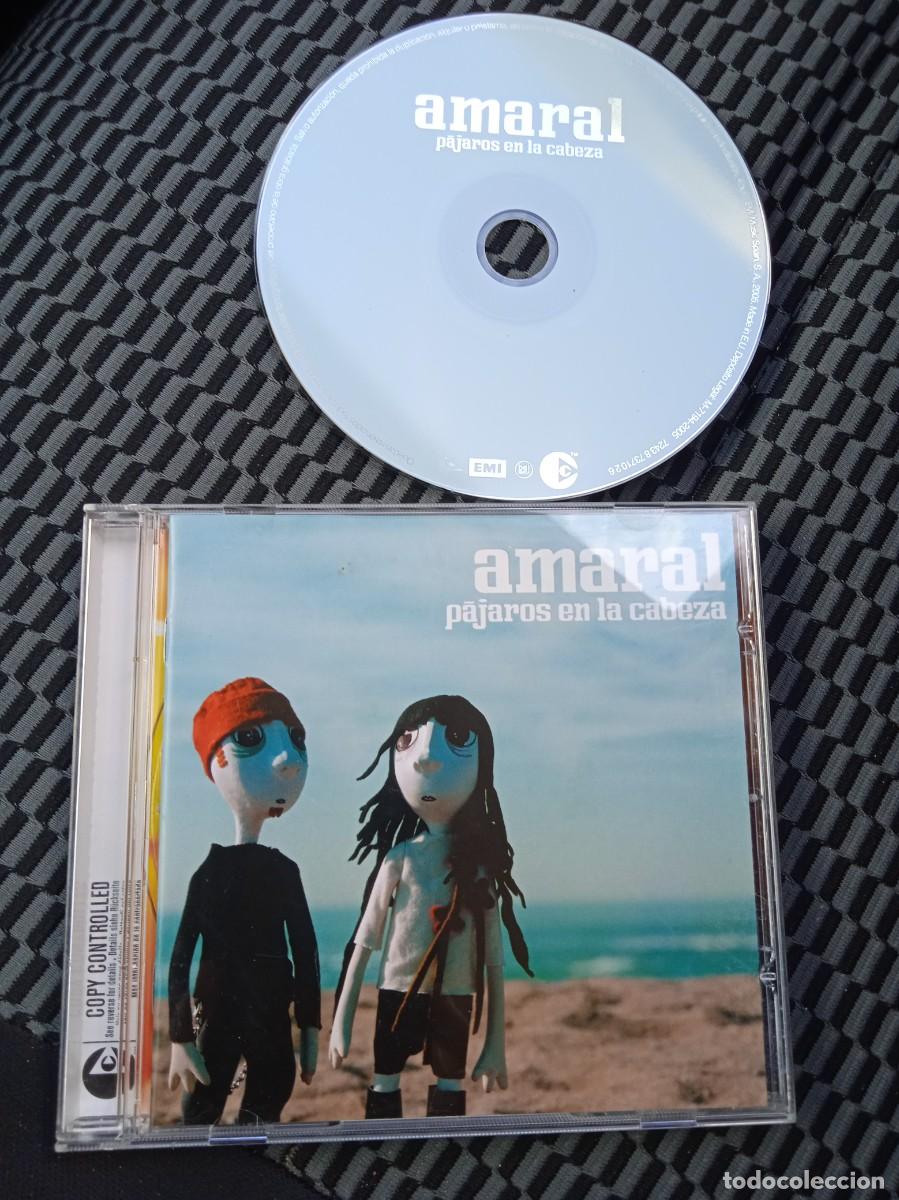 CDs de m&uacute;sica: Amaral. CD P&aacute;jaros en la cabeza - Foto 1