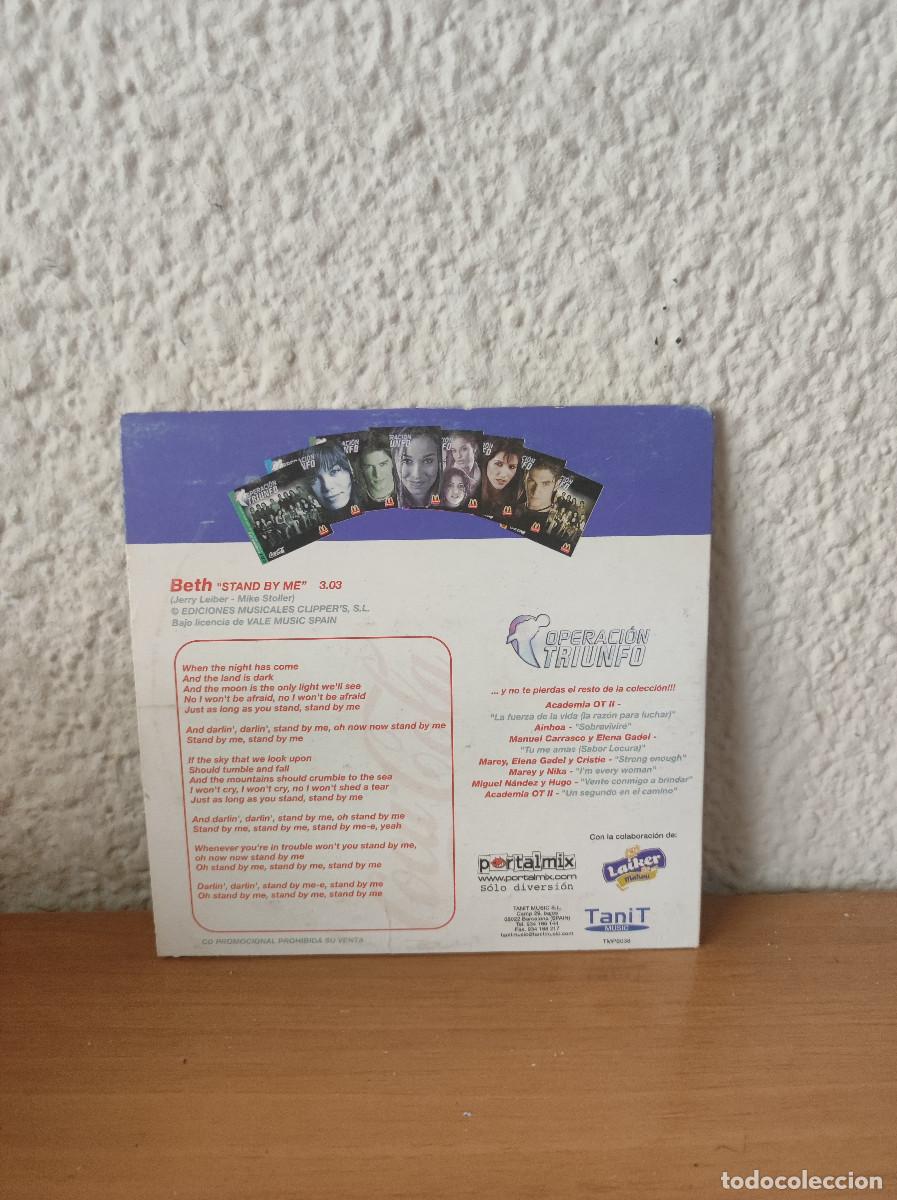 CDs de m&uacute;sica: Beth &ndash; Stand By Me OPERAC&Oacute;N TRIUNFO - Foto 2