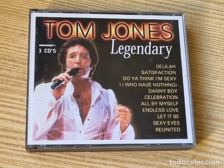 CDs de m&uacute;sica: TOM JONES - LEGENDARY - 3 CD UNIVERSAL 2000 - Foto 1