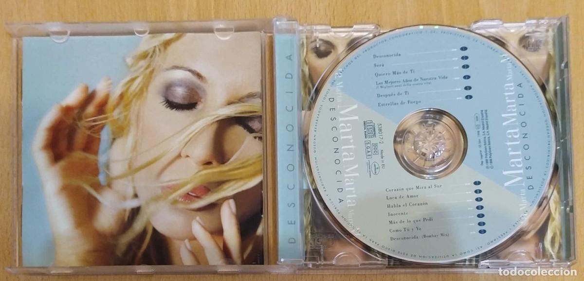CDs de m&uacute;sica: MARTA SANCHEZ (DESCONOCIDA) CD 1998 - Foto 3