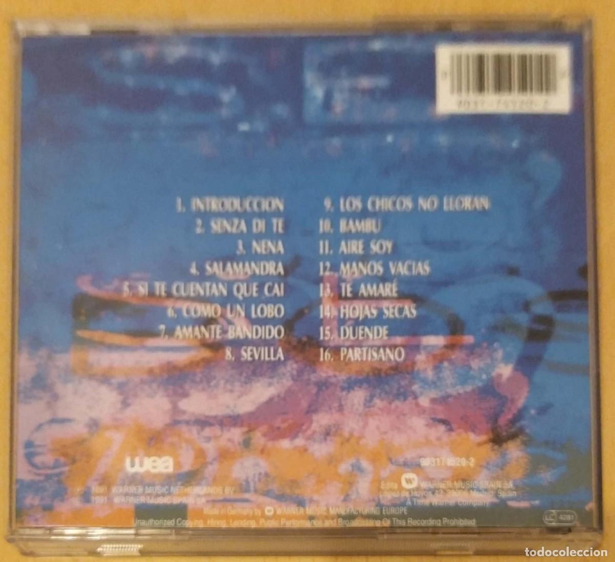 CDs de m&uacute;sica: MIGUEL BOSE (DIRECTO 90) CD 1991 - Foto 2