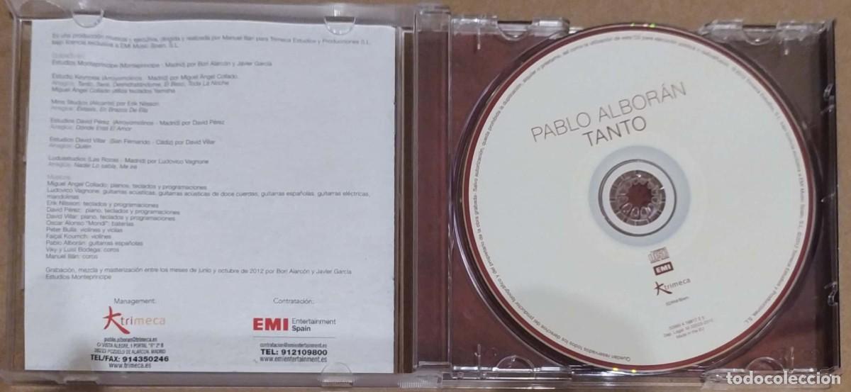 CDs de m&uacute;sica: PABLO ALBORAN (TANTO) CD 2012 - Foto 3