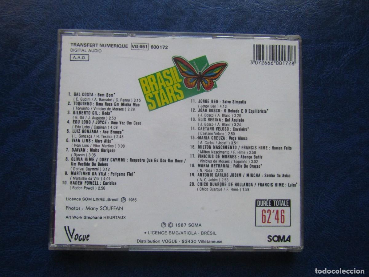 CDs de m&uacute;sica: Brasil Stars - CD - 1987 - Foto 2