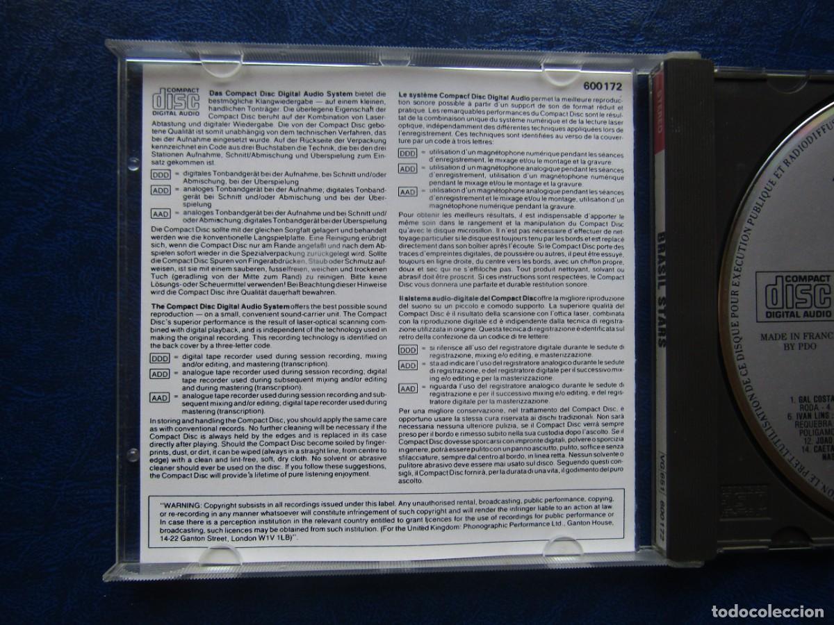 CDs de m&uacute;sica: Brasil Stars - CD - 1987 - Foto 4