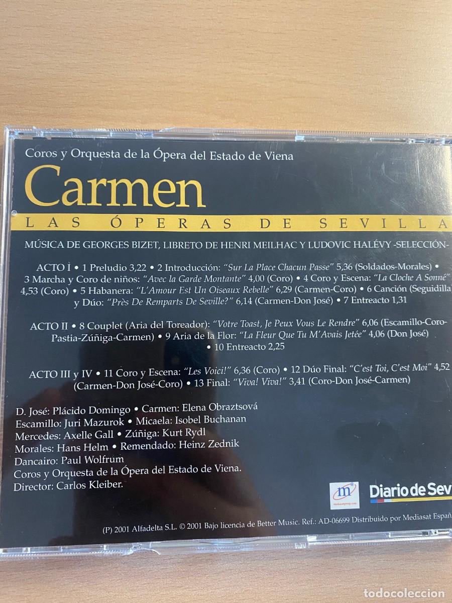 CDs de m&uacute;sica: LAS OPERAS DE SEVILLA EL BARBERO DE SEVILLA - Foto 2