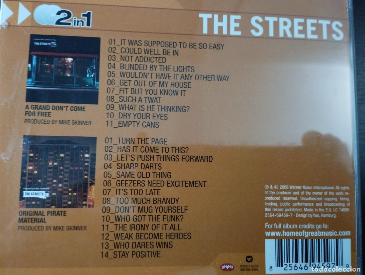 CDs de m&uacute;sica: THE STREETS (2 DISCOS DE MIKE SKINNER) - Foto 2
