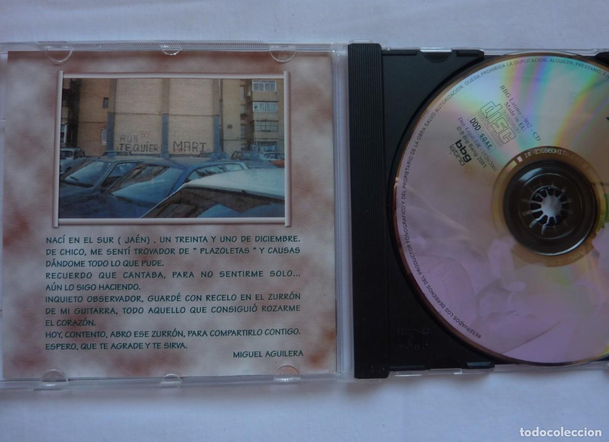 CDs de m&uacute;sica: MIGUEL AGUILERA / VIOLETAS / 2001 / CD - Foto 2