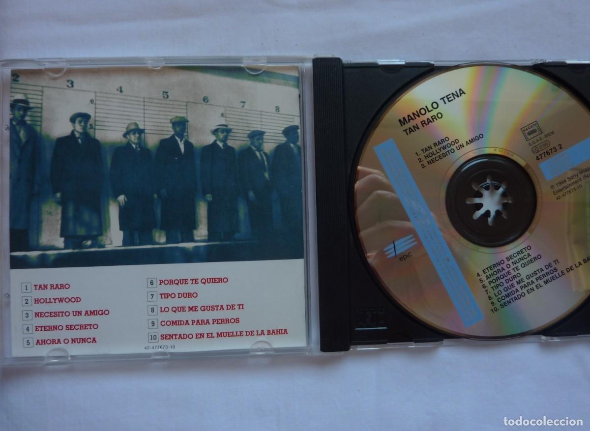 CDs de m&uacute;sica: MANOLO TENA / TAN RARO / 1994 / CD - Foto 2