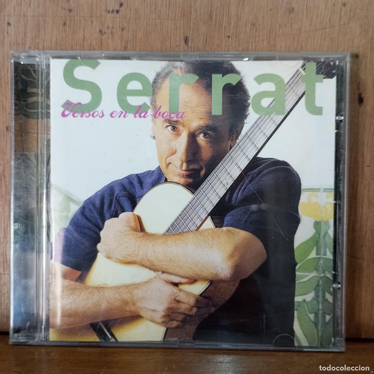 CDs de m&uacute;sica: Serrat - Versos en la boca - CD. - Foto 1