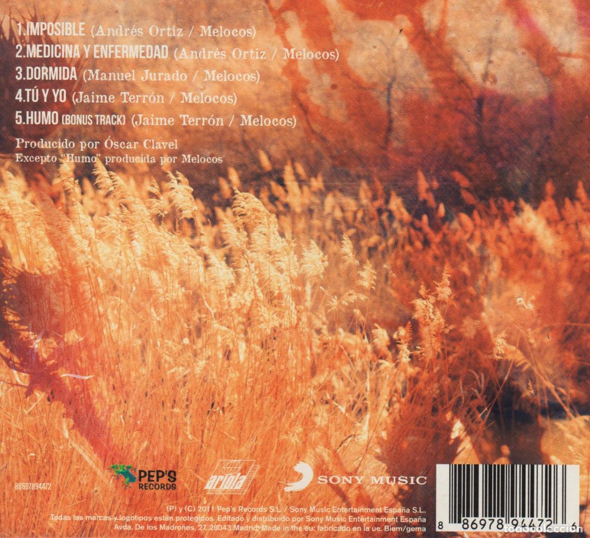 CDs de m&uacute;sica: �R6071 - MELOCOS. IMPOSIBLE. CD. DIGIPACK. - Foto 2