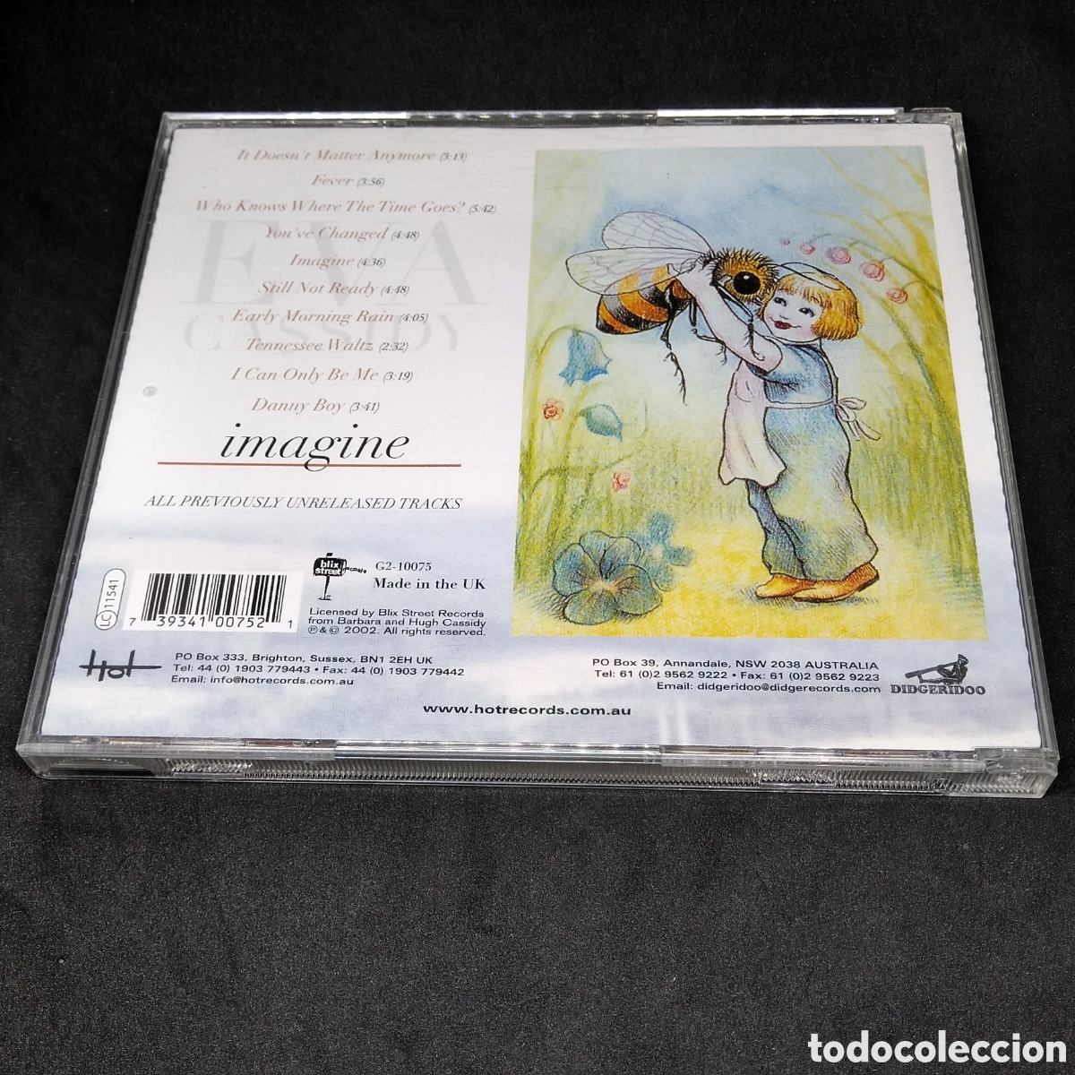 CDs de m&uacute;sica: EVA CASSIDY - IMAGINE - CD - 2002 - DISCO COMPROBADO - Foto 2