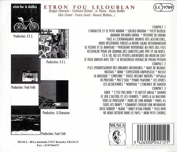 Etron Fou Leloublan – 43 Songs（3CD）FaceALExt - 洋楽