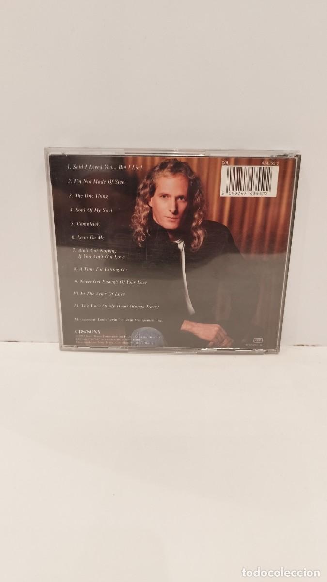 CDs de m&uacute;sica: MICHAEL BOLTON The One Thing - Cd - - Foto 2