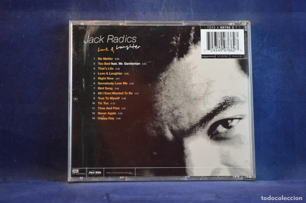 CDs de m&uacute;sica: JACK RADICS &ndash; LOVE & LAUGHTER - CD - Foto 2