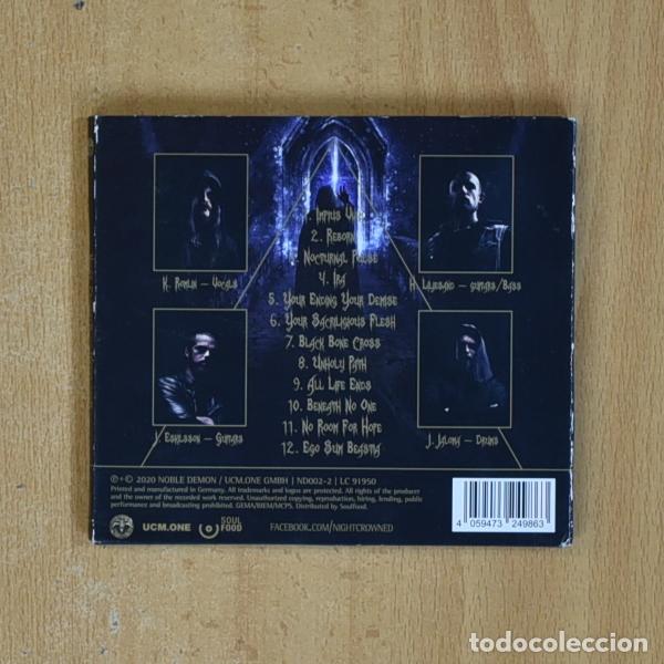 CDs de m&uacute;sica: NIGHT CROWNED - IMPIUS VIAM - CD - Foto 2