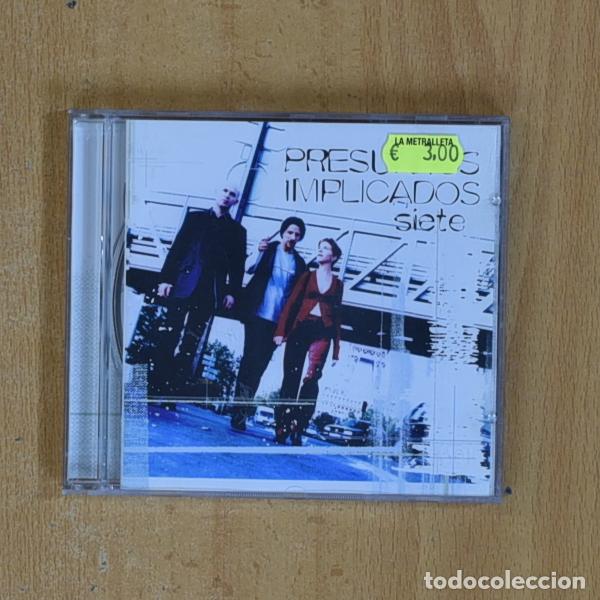 CDs de m&uacute;sica: PRESUNTOS IMPLICADOS - SIETE - CD - Foto 1