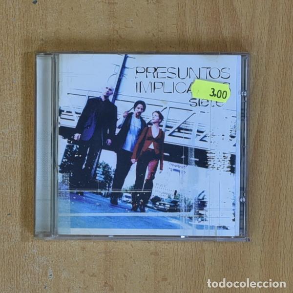 CDs de m&uacute;sica: PRESUNTOS IMPLICADOS - SIETE - CD - Foto 1