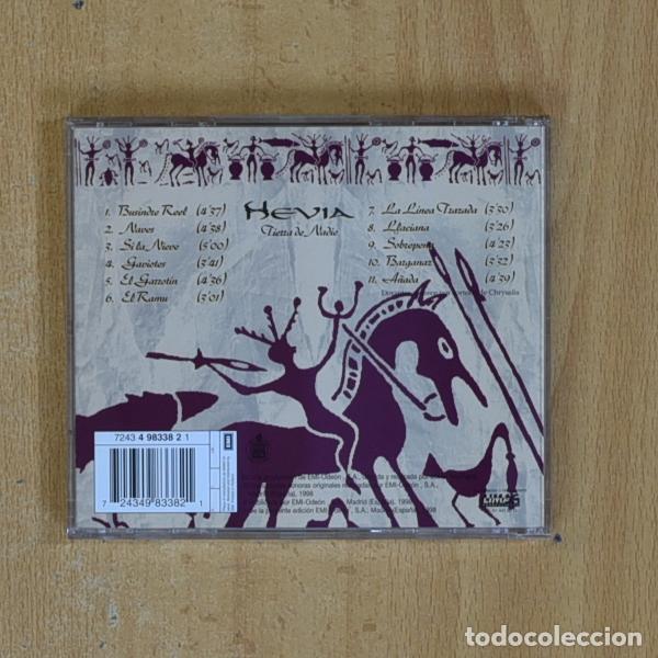 CDs de m&uacute;sica: HEVIA - TIERRA DE NADIE - CD - Foto 2