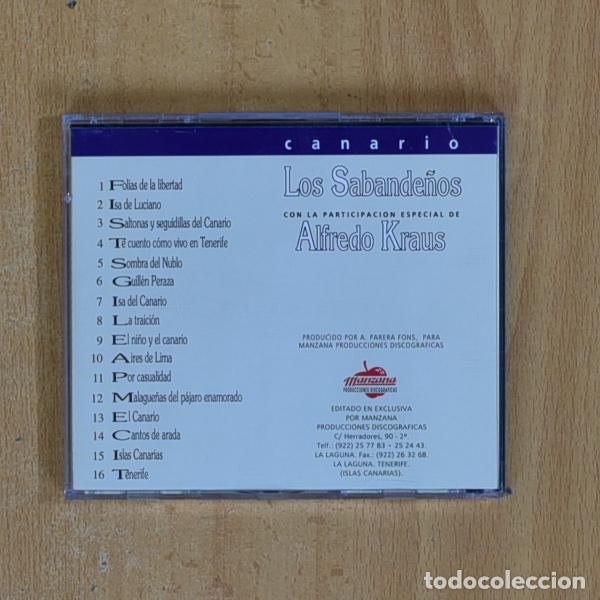 CDs de m&uacute;sica: LOS SABANDE&Ntilde;OS - CANARIO - CD - Foto 2