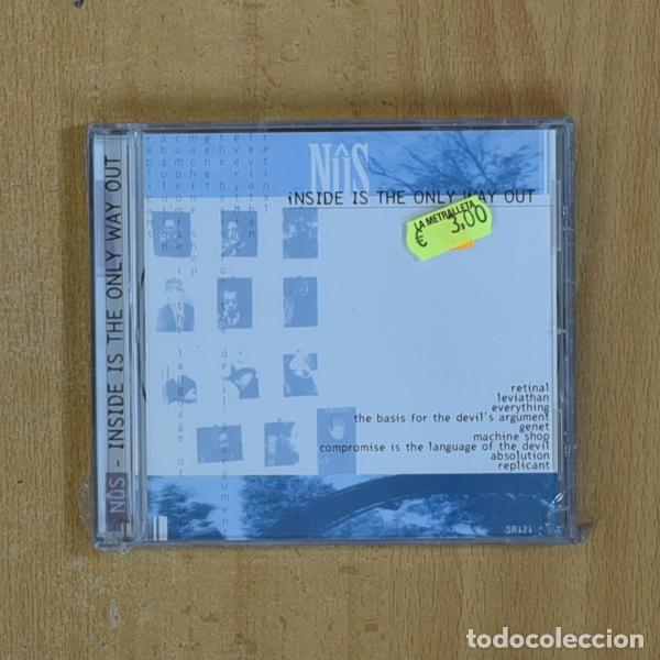 CDs de m&uacute;sica: NUS - INSIDE ES THE ONLY WAY OUT - CD - Foto 1