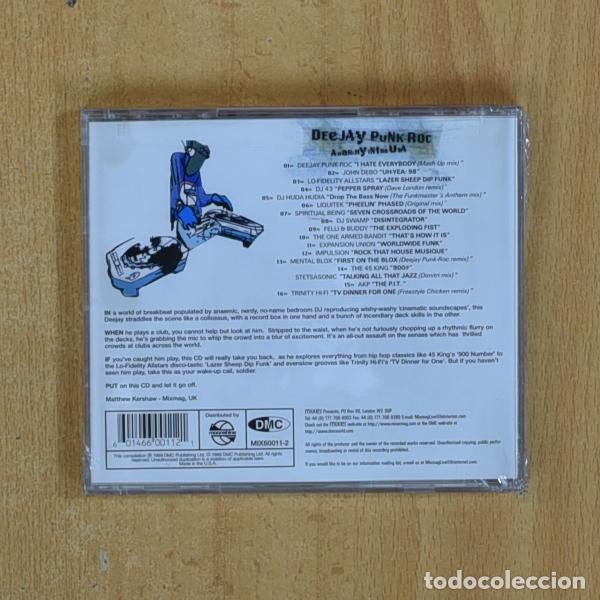 CDs de m&uacute;sica: DEEJAY PUNK ROC - A CONINUOUS MIX - CD - Foto 2