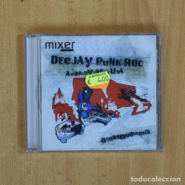 CDs de m&uacute;sica: DEEJAY PUNK ROC - A CONINUOUS MIX - CD - Foto 1
