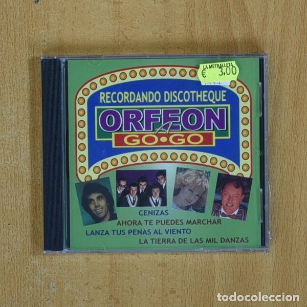 CDs de m&uacute;sica: VARIOS - RECORDANDO DISCOTHEQUE ORFEON A GO GO - CD - Foto 1