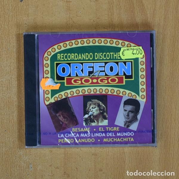 CDs de m&uacute;sica: VARIOS - RECORDANDO DISCOTHEQUE ORFEON A GO GO - CD - Foto 1