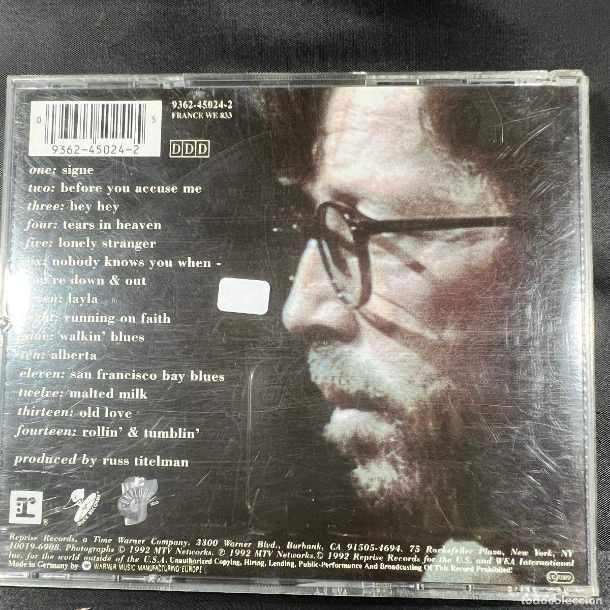 CDs de m&uacute;sica: ERIC CLAPTON - UMPLUGGED - CD - Foto 2