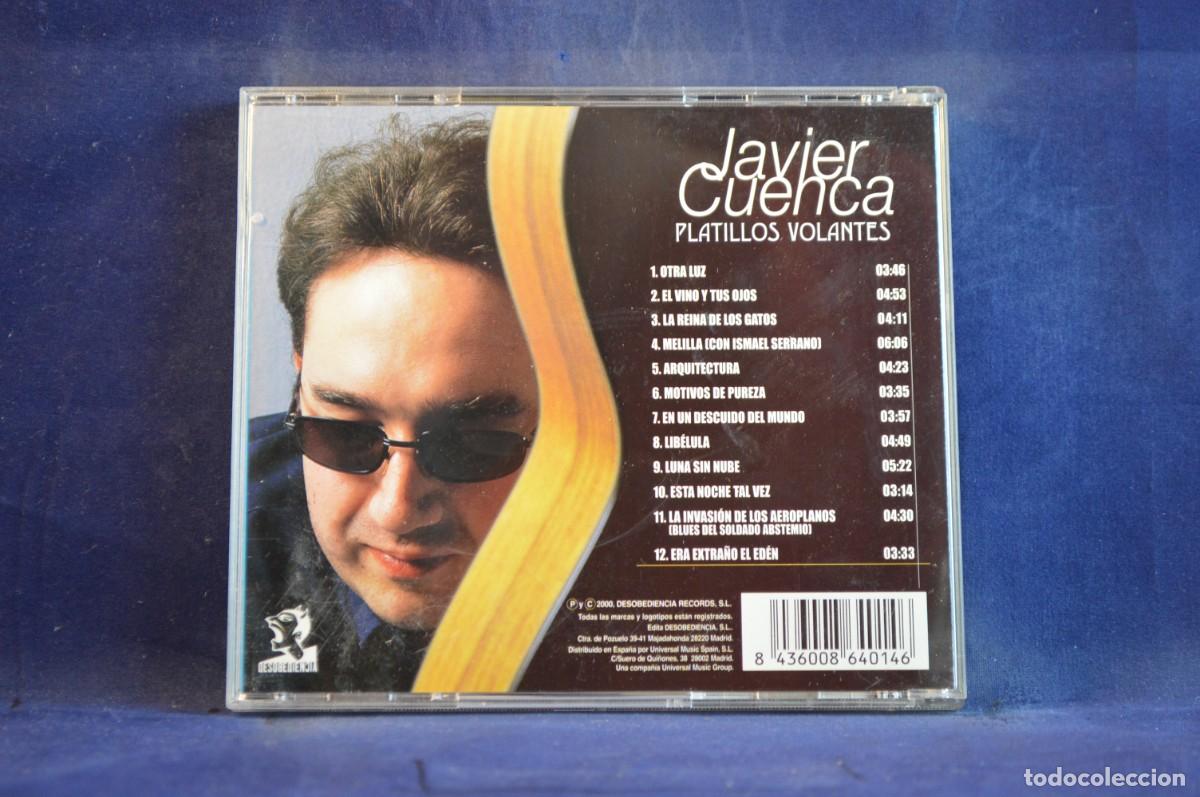 CDs de m&uacute;sica: JAVIER CUENCA &ndash; PLATILLOS VOLANTES - CD - Foto 2