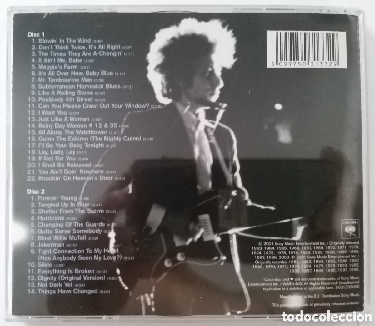 CDs de m&uacute;sica: BOB DYLAN - THE ESSENTIAL BOB DYLAN - 2 CD SET - Foto 2