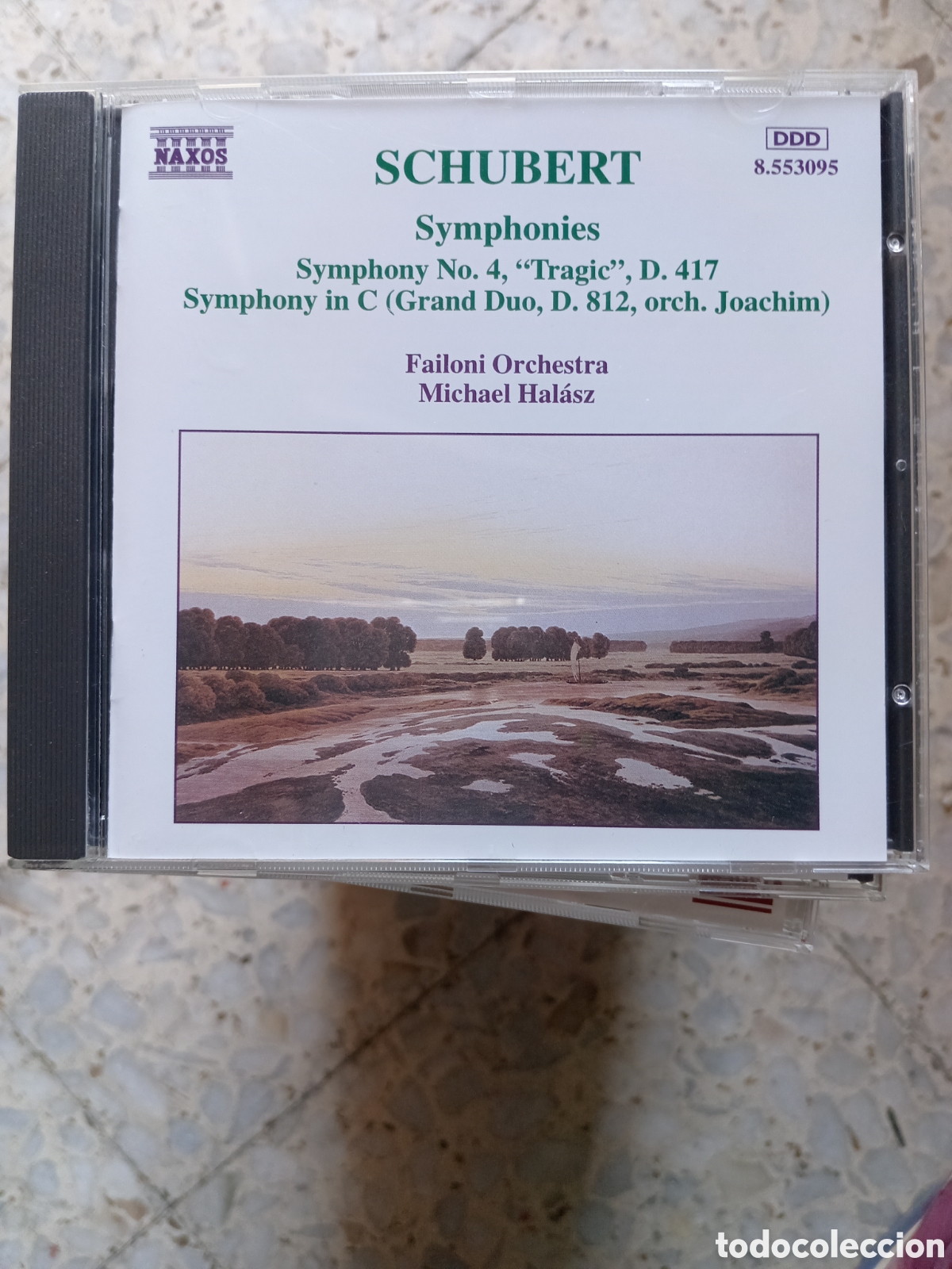 CDs de m&uacute;sica: CD SCHUBERT SYMPHONY N&ordm; 4 TRAGIC MICHAEL HALASZ - Foto 1