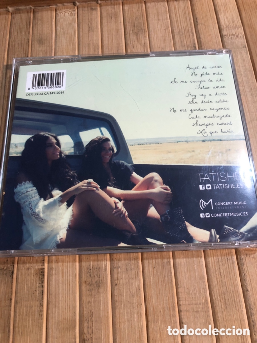 CDs de m&uacute;sica: TATISH&Eacute; ( Angel de amor ) CD SEMINUEVO - Foto 2