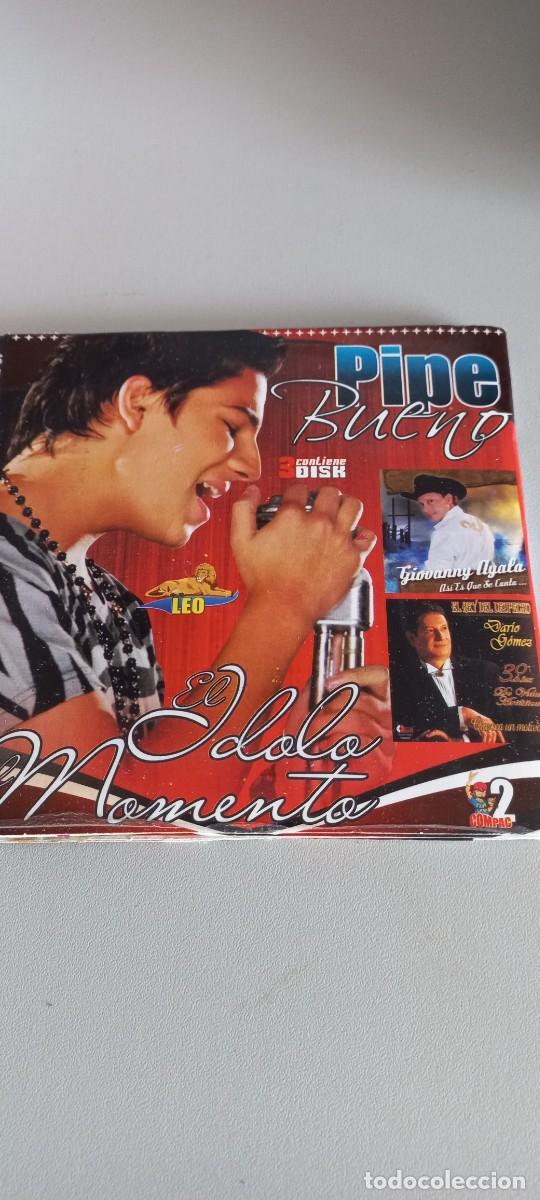 CDs de m&uacute;sica: Cd pipe bueno y dario gomez - Foto 1