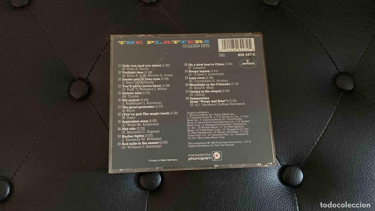 CDs de m&uacute;sica: 2 CDS. The Platters - Foto 2