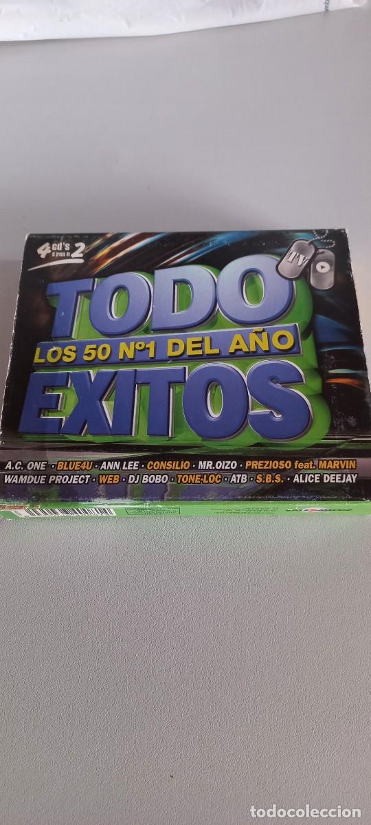 CDs de m&uacute;sica: Cd Todo exitos - Los 50 n&ordm; 1 del a&ntilde;o (4 CD) - 1999 - Foto 1