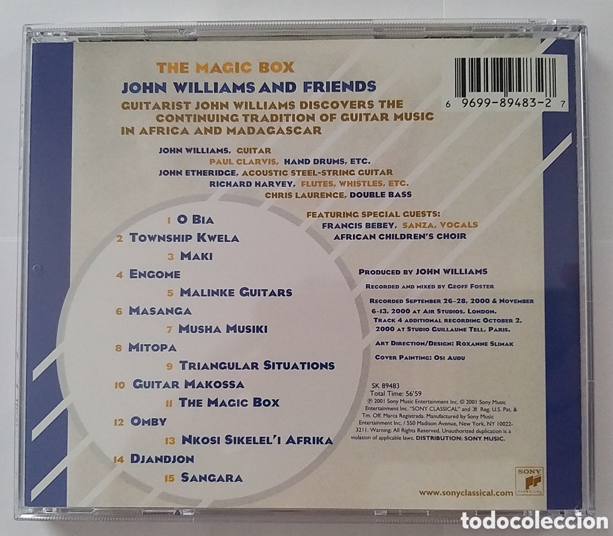 CDs de m&uacute;sica: JOHN WILLIAMS - THE MAGIC BOX - Foto 2