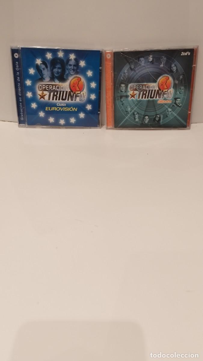 CDs de M&uacute;sica: 2 CDs Operaci&oacute;n Triunfo-Gala Eurovisi&oacute;n/Album - Cd -