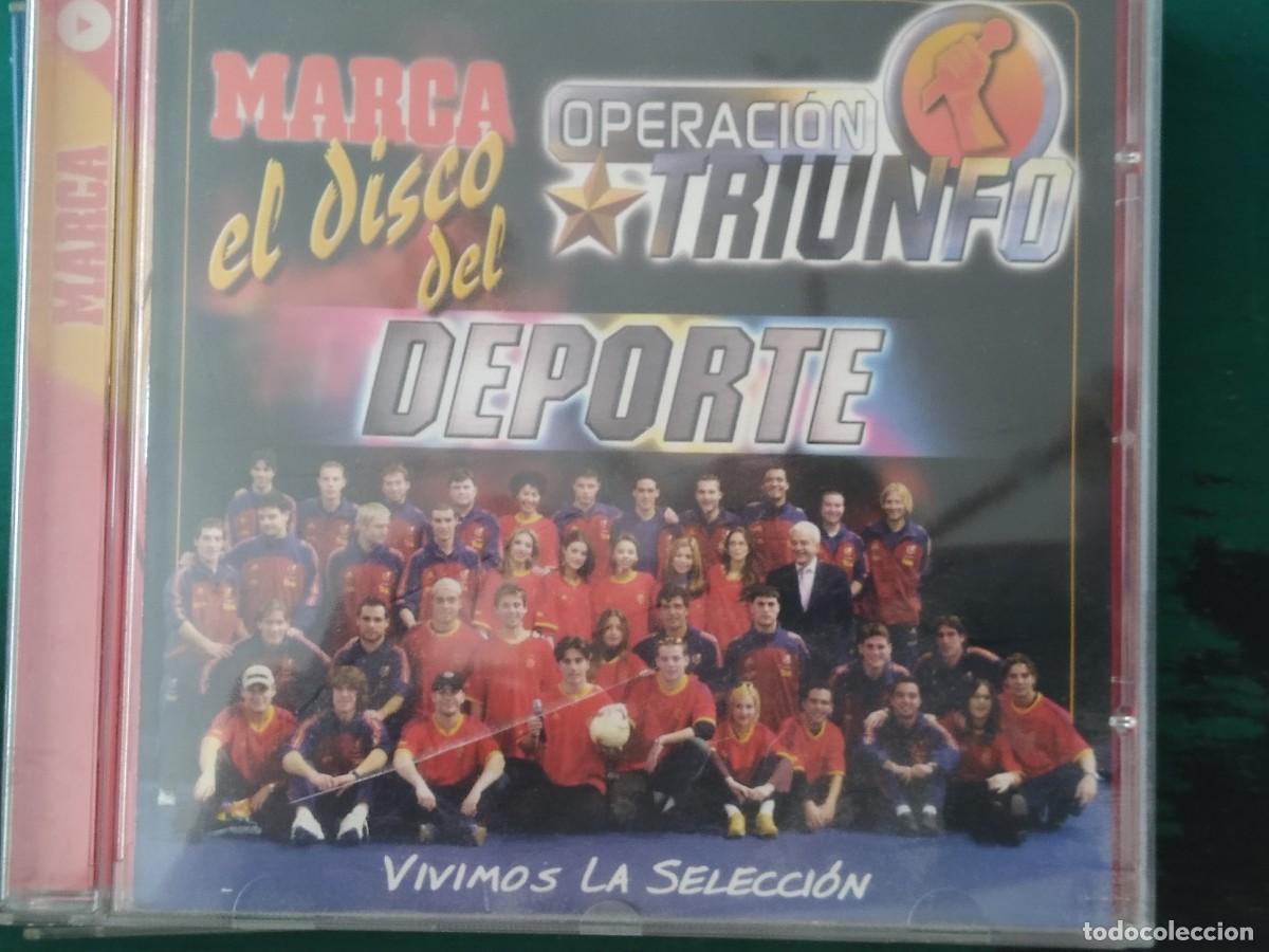 CDs de m&uacute;sica: Operaci&oacute;n Triunfo - El disco del deporte - Foto 1